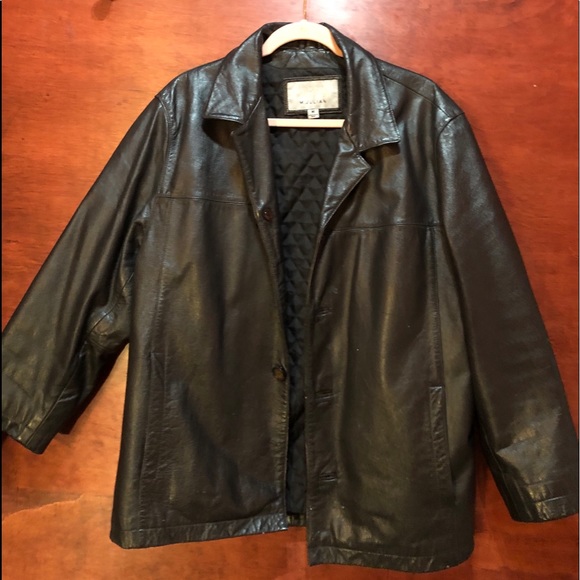 Wilsons M Julian Vintage Leather Jacket 